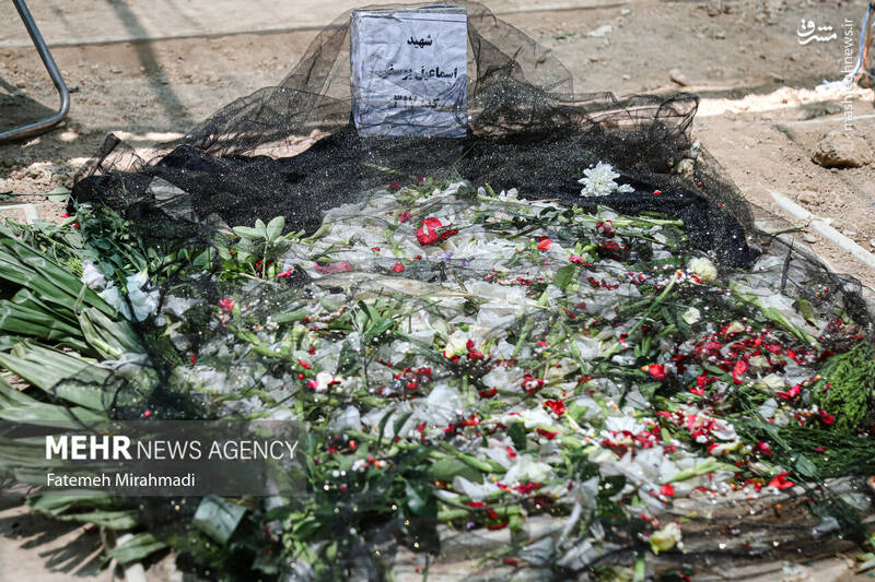 عکس/ تشییع پیکر مطهر شهیدان حملات رژیم صهیونیستی به ایران