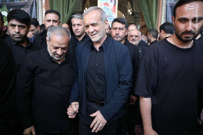 عکس/ حضور قالیباف و پزشکیان در مراسم بزرگداشت سرلشکر شهید کاظمی