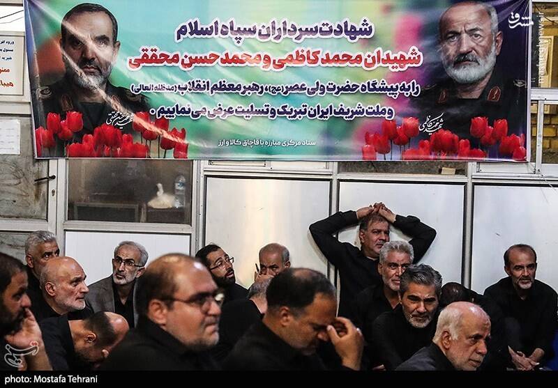 عکس/ مراسم ختم سرلشگر پاسدار شهید محمد حسن محققی