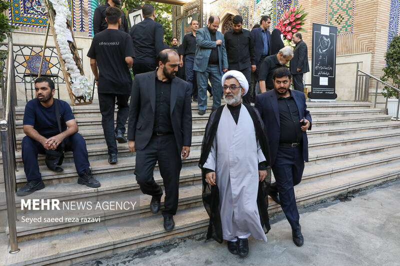 مراسم ختم شهید دکتر محمدمهدی طهرانچی2
