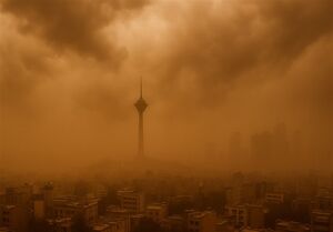 گردوخاک و آلودگی شدید هوا در 17 استان