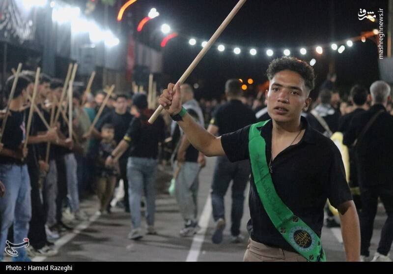 آیین شاه حسین گویان در شناط - ابهر