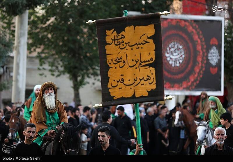 کاروان نمادین کربلا -مبارکه اصفهان