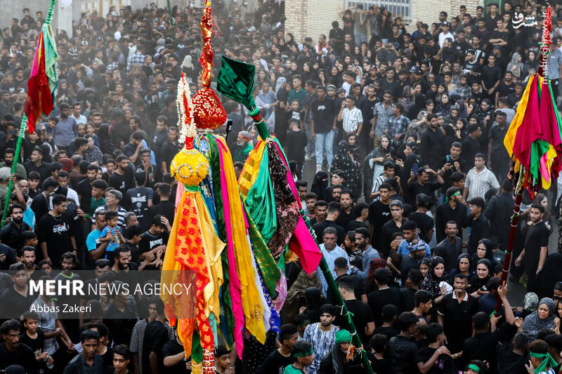 کاروان نمادین کربلا -مبارکه اصفهان