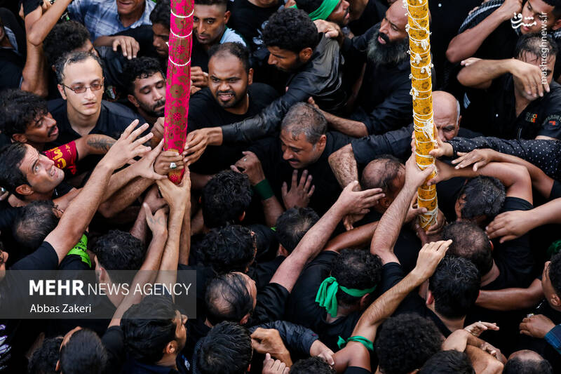 کاروان نمادین کربلا -مبارکه اصفهان