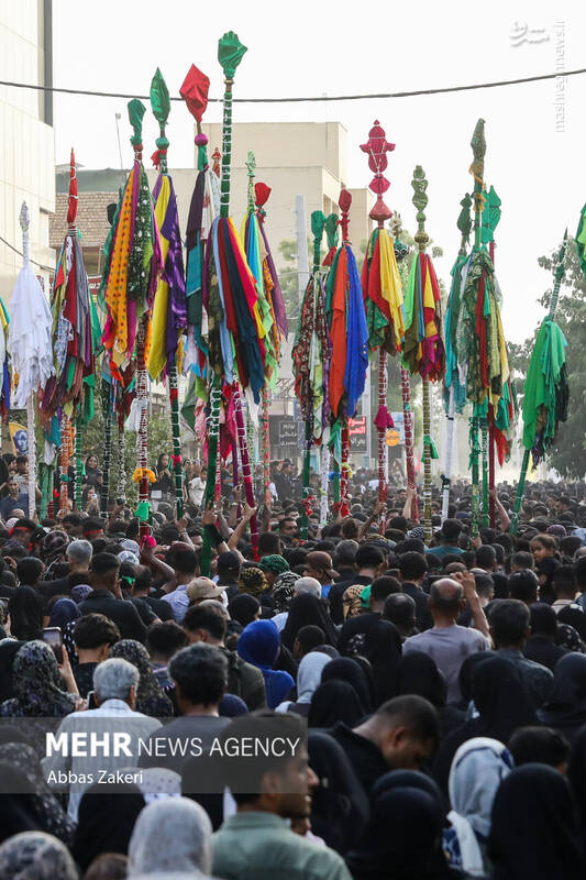 کاروان نمادین کربلا -مبارکه اصفهان