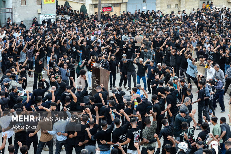 کاروان نمادین کربلا -مبارکه اصفهان