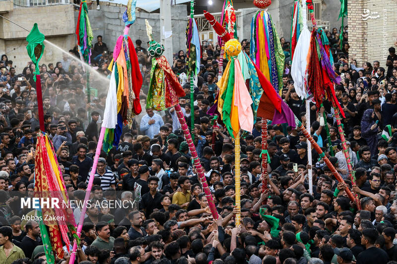 کاروان نمادین کربلا -مبارکه اصفهان