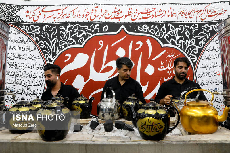 دارالعباده یزد در عزای حسین (ع)