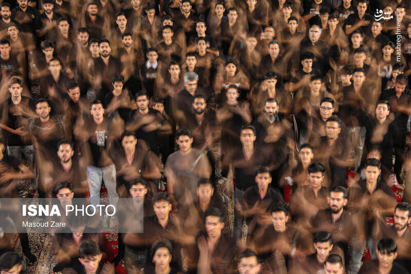 دارالعباده یزد در عزای حسین (ع)