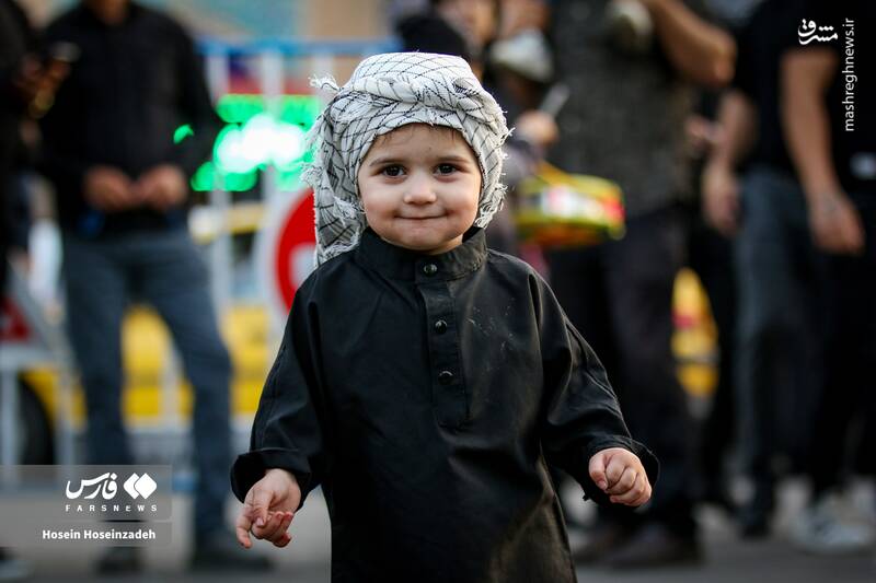 دستجات عزاداری در بازار اردبیل