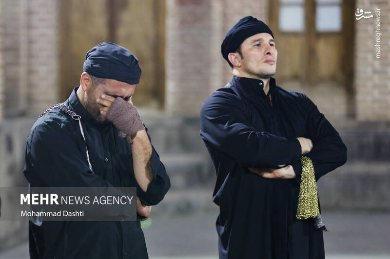 عزاداری در حسینیه مجتهد اردبیلی _ اردبیل