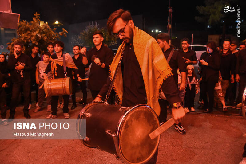عزاداری دهه اول محرم در سمنان