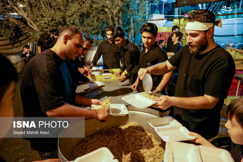 عزاداری دهه اول محرم در هیئت خادم الرضا قم