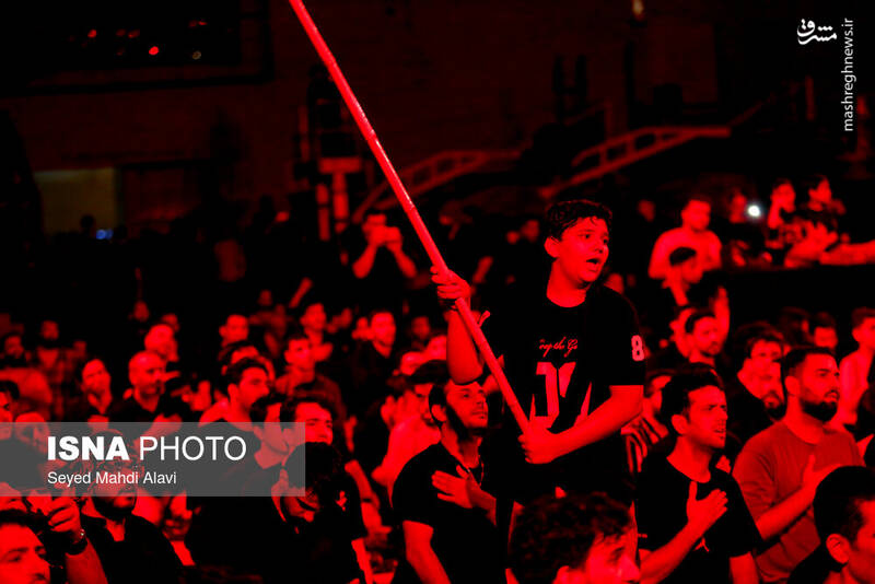 عزاداری دهه اول محرم در هیئت خادم الرضا قم