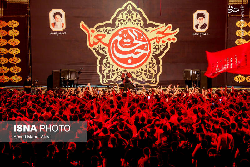 عزاداری دهه اول محرم در هیئت خادم الرضا قم