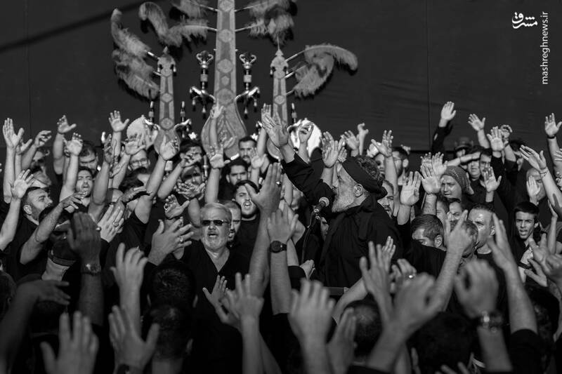 عزاداری دهه اول محرم در هیئت رایه‌العباس(ع) چیذر _ تهران