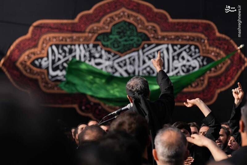 عزاداری دهه اول محرم در هیئت رایه‌العباس(ع) چیذر _ تهران