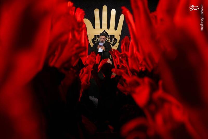 عزاداری دهه اول محرم در هیئت رایه‌العباس(ع) چیذر _ تهران