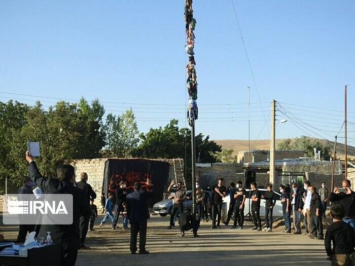 نخل، علم و سنگ؛ رموز پر شور عزاداری در خراسان‌شمالی 4