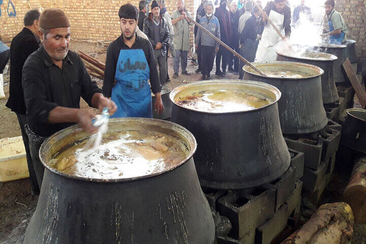 نخل، علم و سنگ؛ رموز پر شور عزاداری در خراسان‌شمالی 7