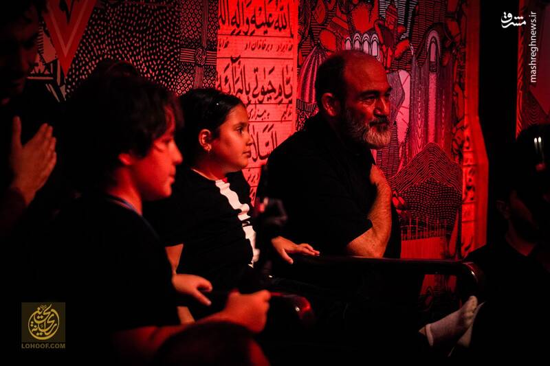 مهران غفوریان و دخترش