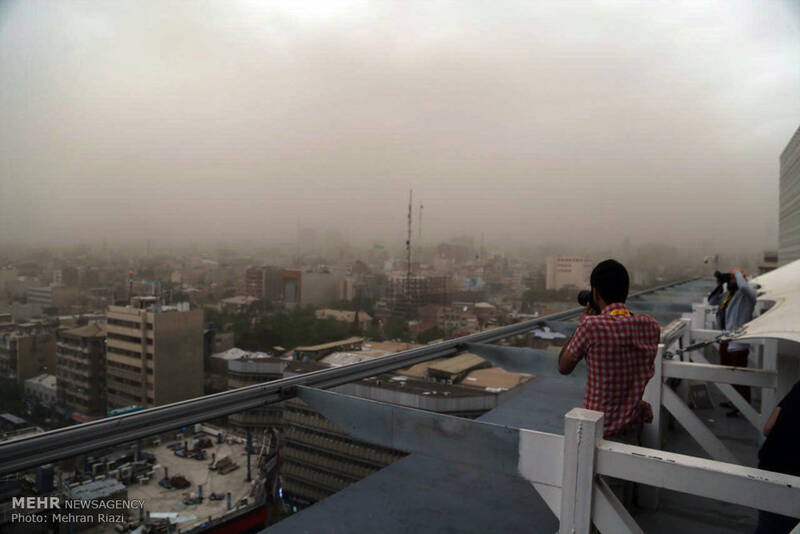 تهران،وزش،باد