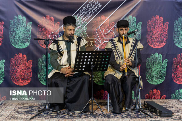 نوای هنرمندان بختیاری و گروه سینا ذکایی در سوگ امام حسین (ع) 3