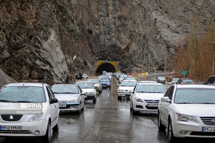 ترافیک پرحجم اما روان در جادههای مازندران 3
