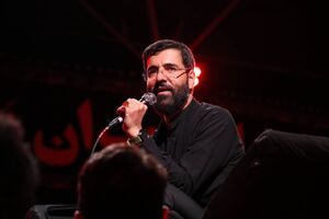 فیلم/ نوحه‌خوانی حسین سیب‌سرخی در محرم ۱۴۰۴