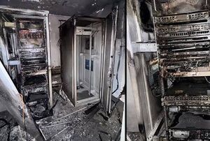 نابودی یک مرکز امنیتی اسرائیل در سکوت