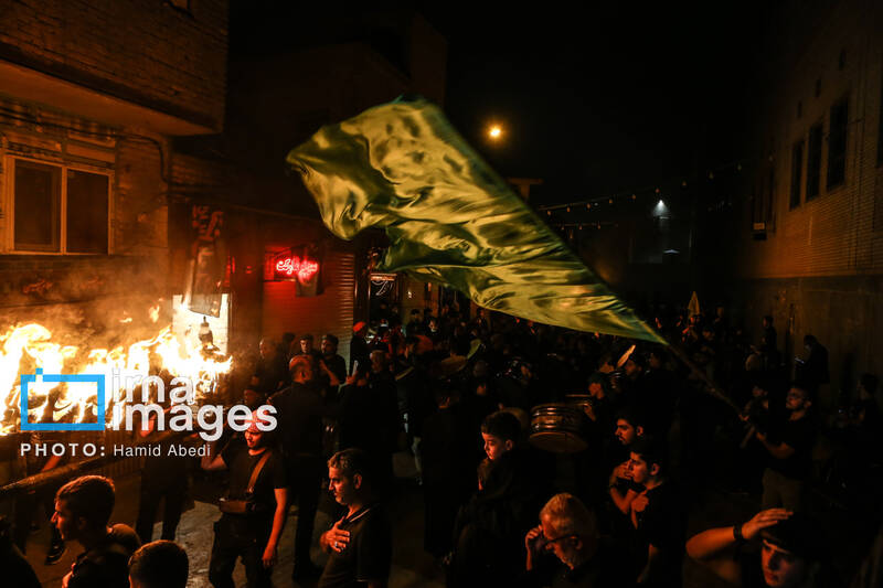 عکس/ مشعل گردانی نجفی های مقیم قم