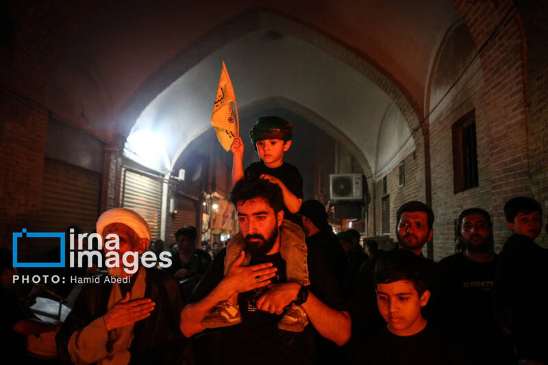 عکس/ مشعل گردانی نجفی های مقیم قم