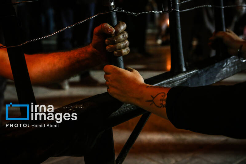 عکس/ مشعل گردانی نجفی های مقیم قم