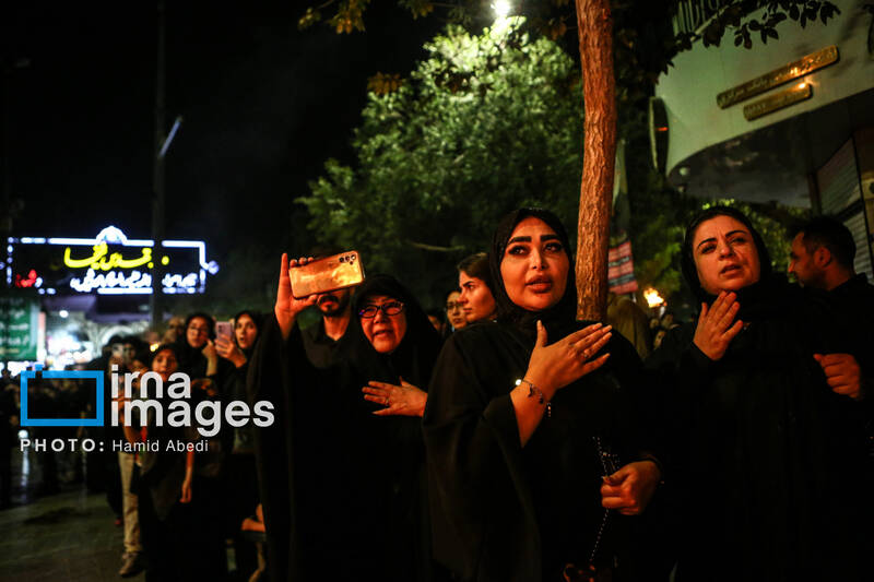 عکس/ مشعل گردانی نجفی های مقیم قم