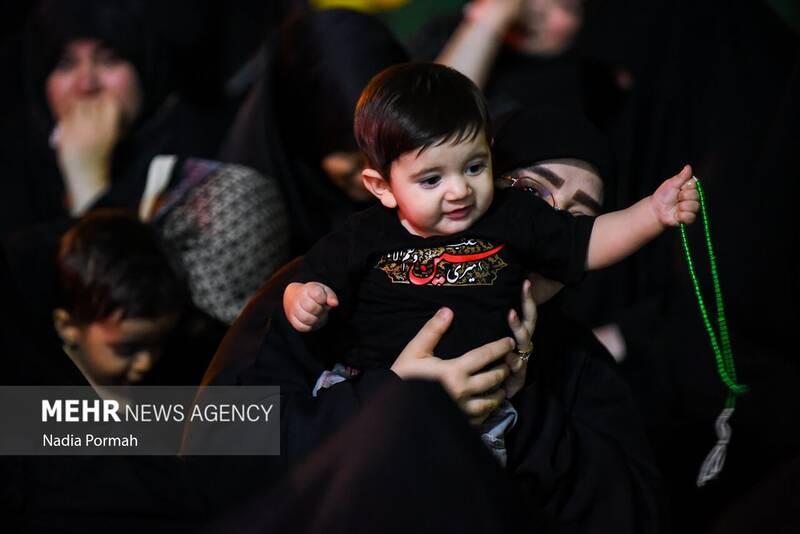 عکس/ عزاداری دهه اول محرم در امامزاده طاهر(ع) کرج