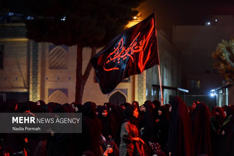 عکس/ عزاداری دهه اول محرم در امامزاده طاهر(ع) کرج