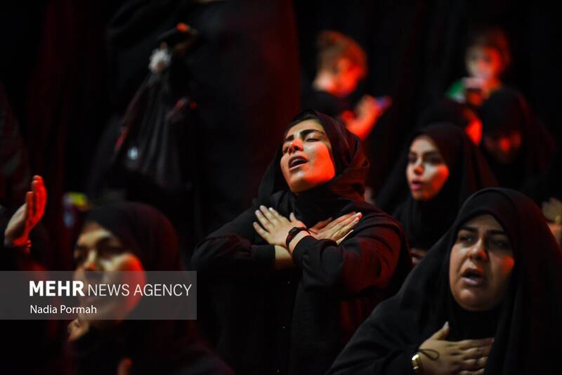 عکس/ عزاداری دهه اول محرم در امامزاده طاهر(ع) کرج