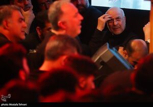 حضور قالیباف و مخبر در عزاداری روز تاسوعا