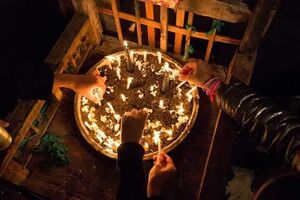 عکس/ آیین ‏«چهل‌منبر»