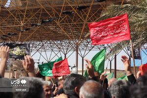 عکس/ حال و هوای مرز مهران در روز تاسوعا