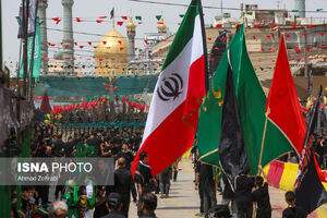 عکس/ حرم حضرت معصومه(س) میزبان عزاداران تاسوعا