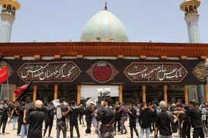 عکس/ تاسوعای حسینی در حرم شاهچراغ (ع)