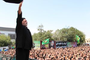 فیلم/ رجزخوانی شاعر اردبیلی در پاسخ به یاوه‌گویی‌های ترامپ