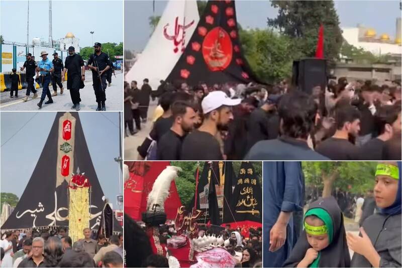 پاكستان،محرم،حسيني،شهرهاي،روز،راولپندي،تاسوعا،نهم،زني،همزمان ...