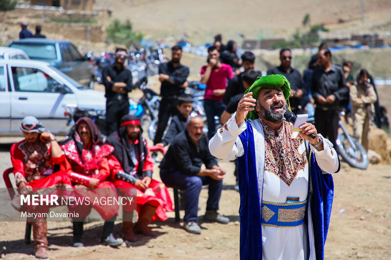 تاسوعای حسینی در روستای درصوفیان بجنورد