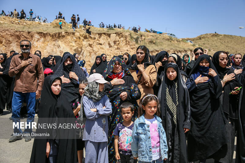 تاسوعای حسینی در روستای درصوفیان بجنورد