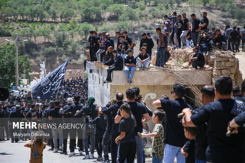 تاسوعای حسینی در روستای درصوفیان بجنورد