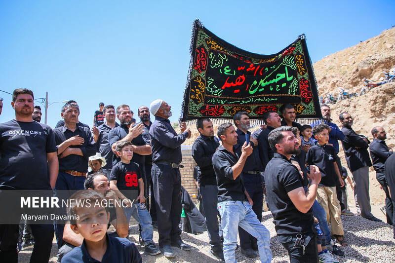 تاسوعای حسینی در روستای درصوفیان بجنورد