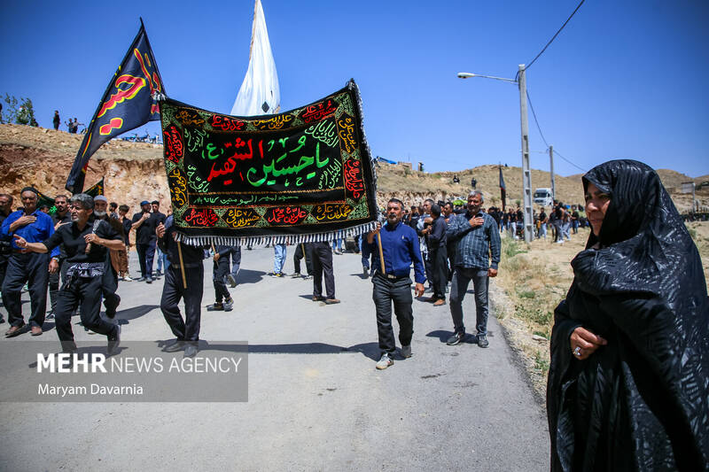تاسوعای حسینی در روستای درصوفیان بجنورد